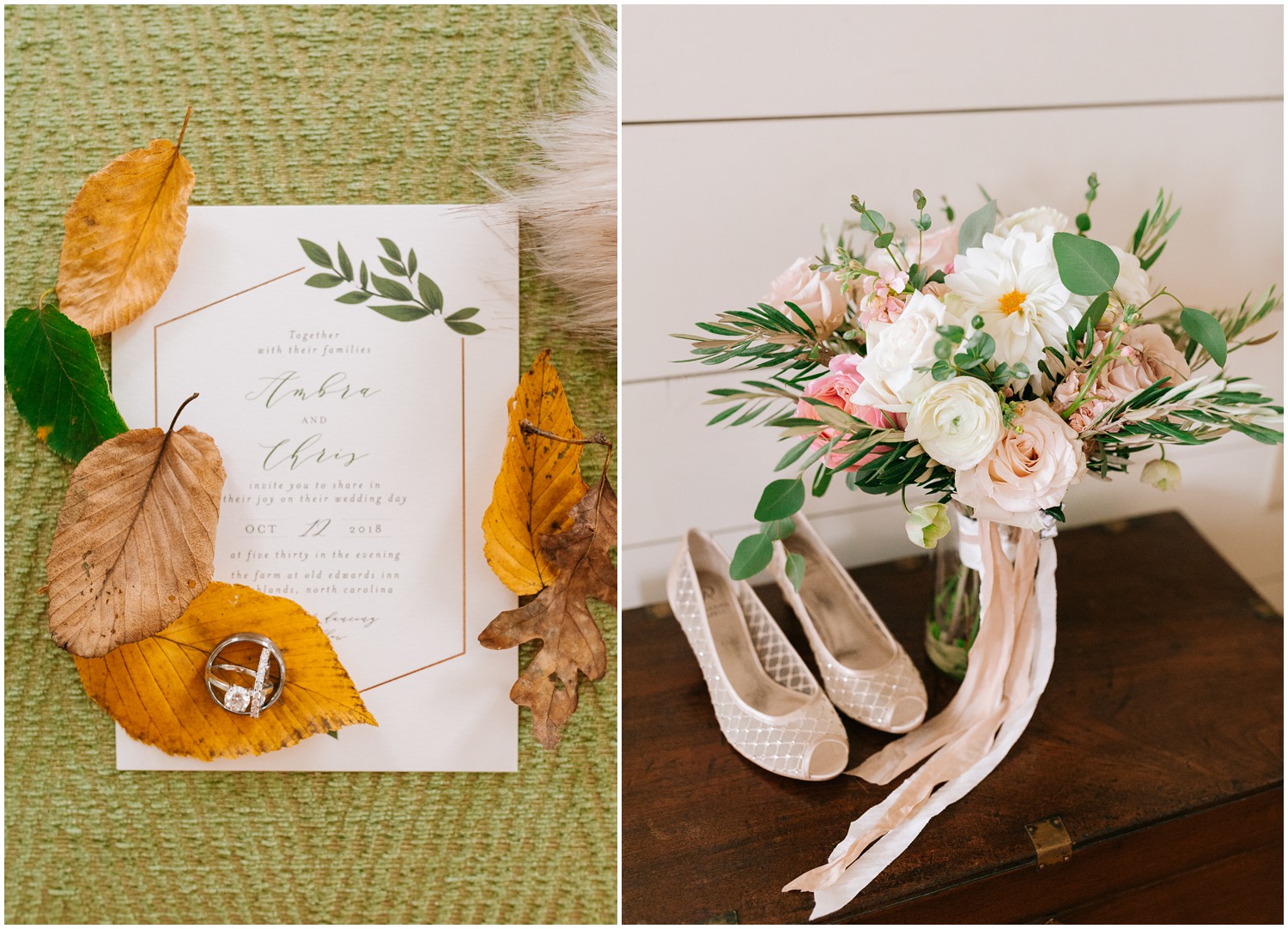 fall wedding details with modern feel photographed by Chelsea Renay
