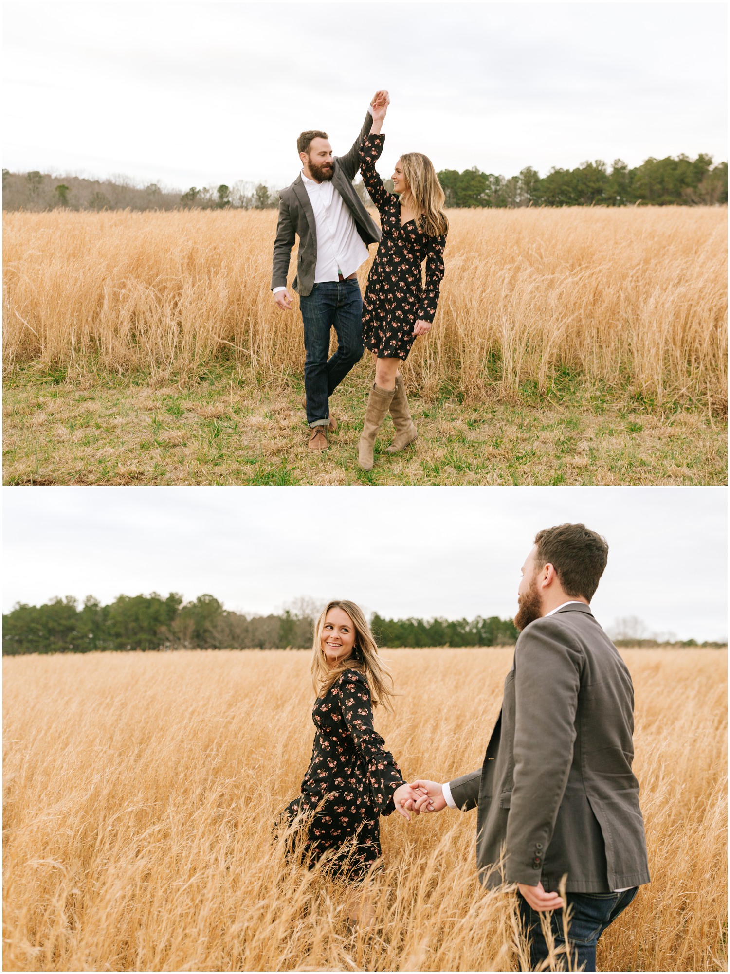 North Carolina engagement portraits with Chelsea Renay