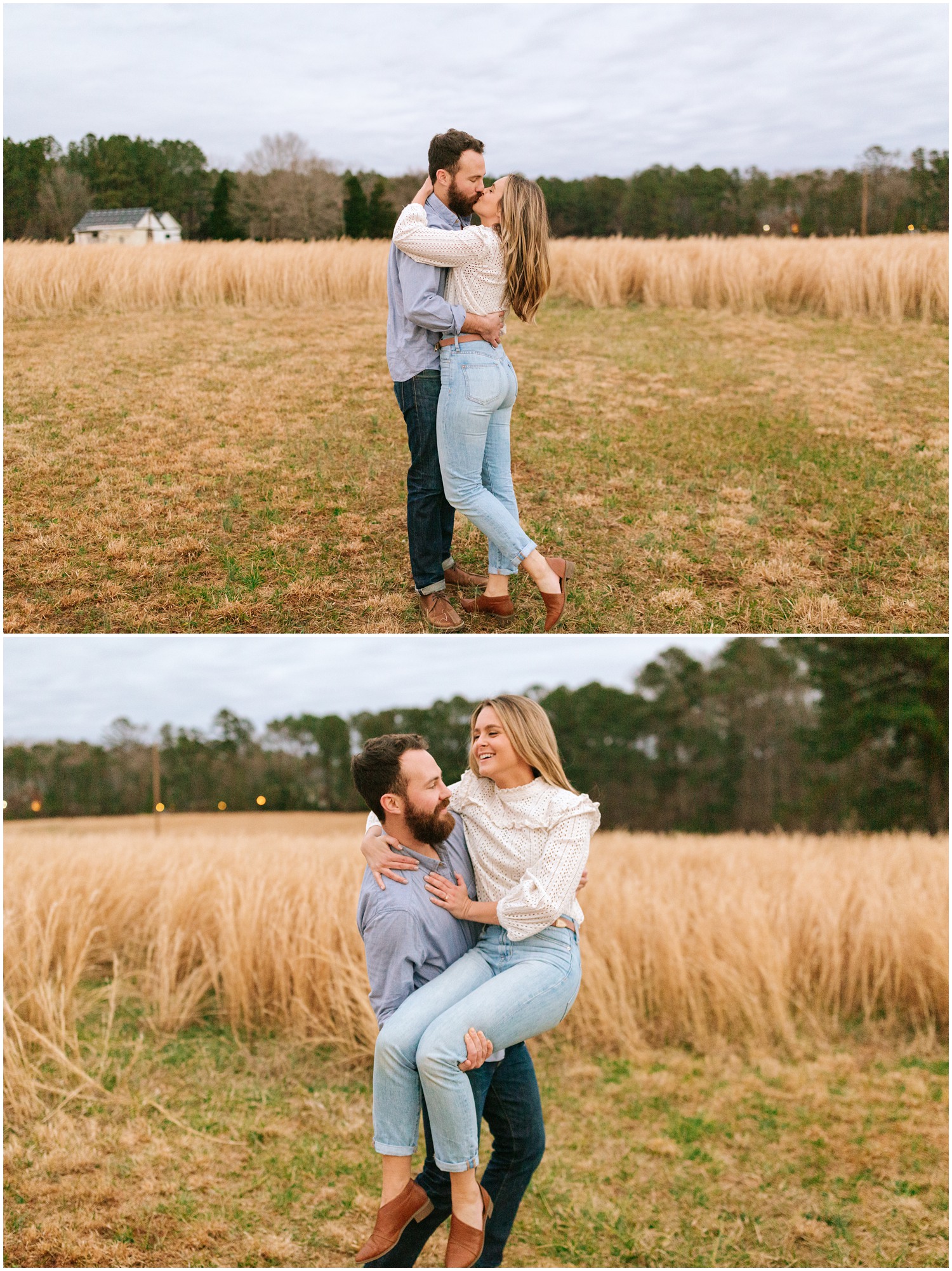 The Meadows Raleigh engagement portraits with Chelsea Renay