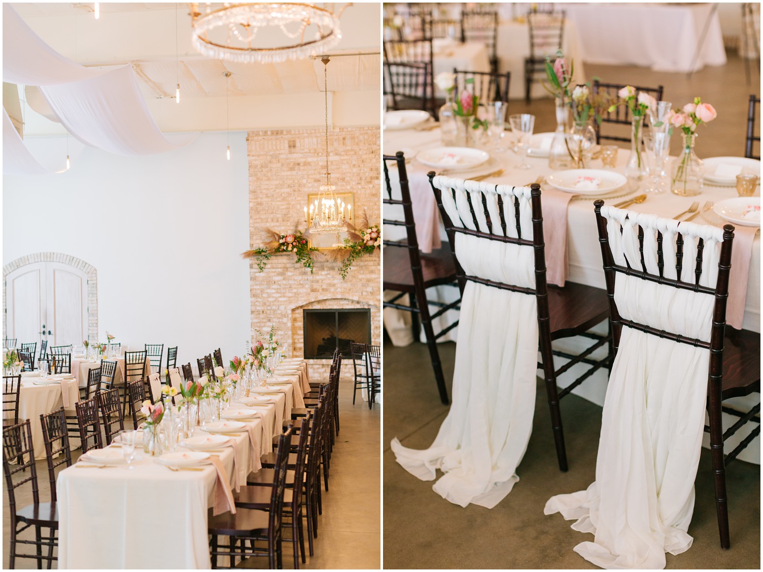 classic Wrightsville Manor wedding reception details 