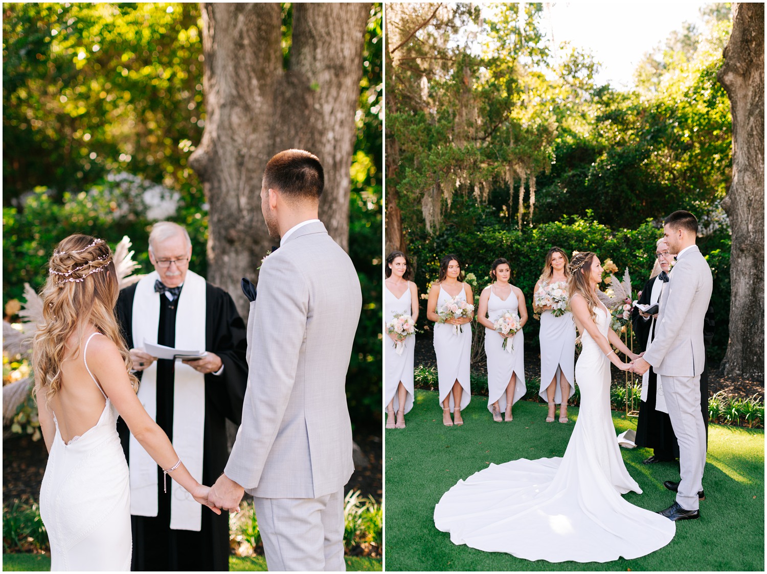 Wilmington NC wedding ceremony at Wrightsville Manor