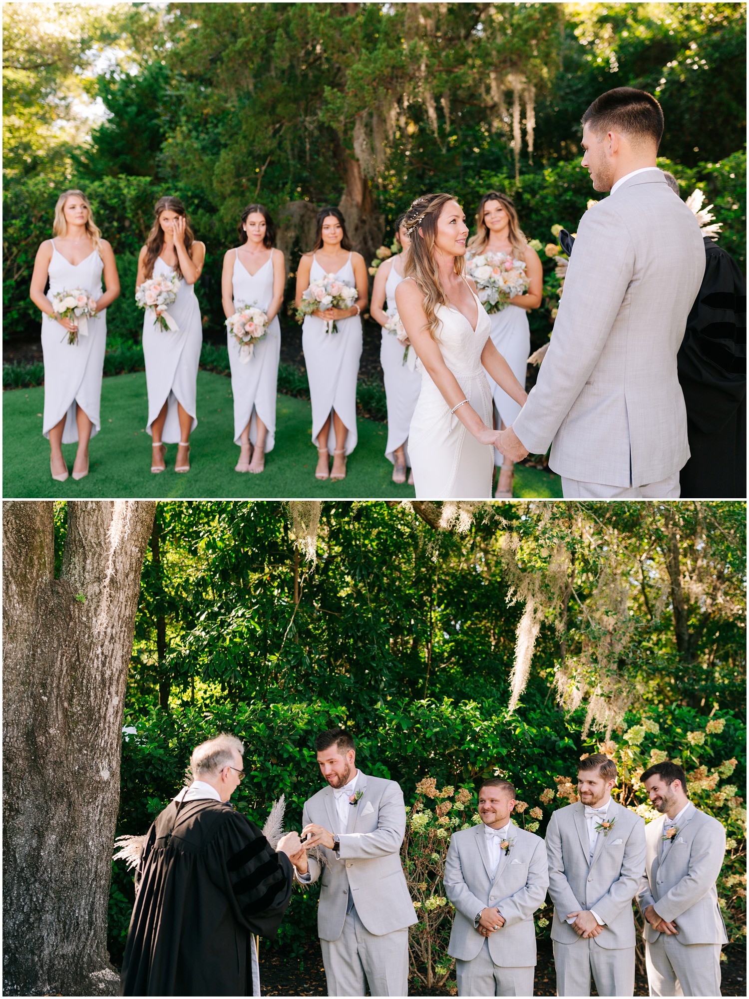 North Carolina wedding ceremony at Wrightsville Manor