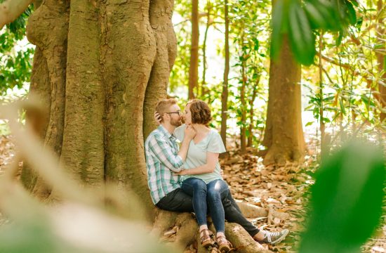 Engagement Photos at Reynolda Gardens in Winston-Salem, North Carolina