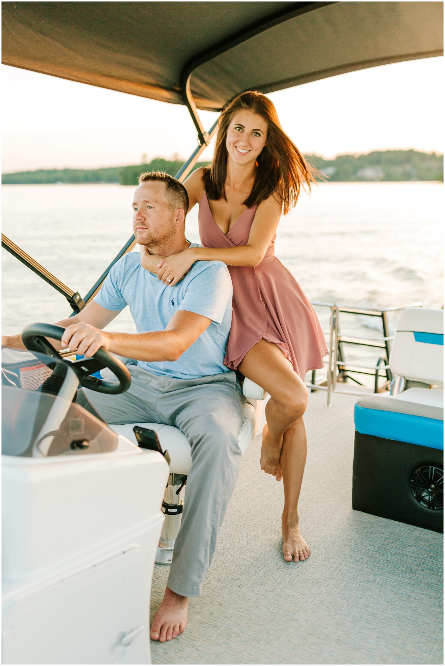 Winston-Salem-Wedding-Photographer_Summer-Lakeside-Engagement-Session-on-a-boat_Rachael-and-Jason_New-London-NC_0014.jpg