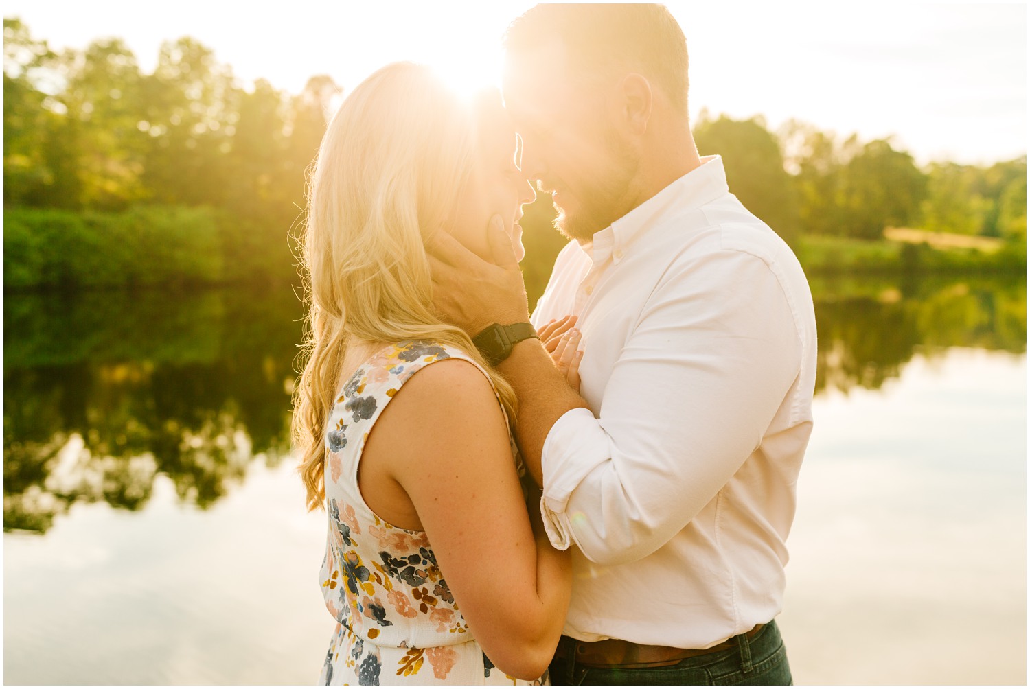 Winston-Salem-Wedding-Photographer_Sunset-Engagement-Session-at-Oakhaven-Properties_Brooke-and-Mike_Pelham-NC_0012.jpg