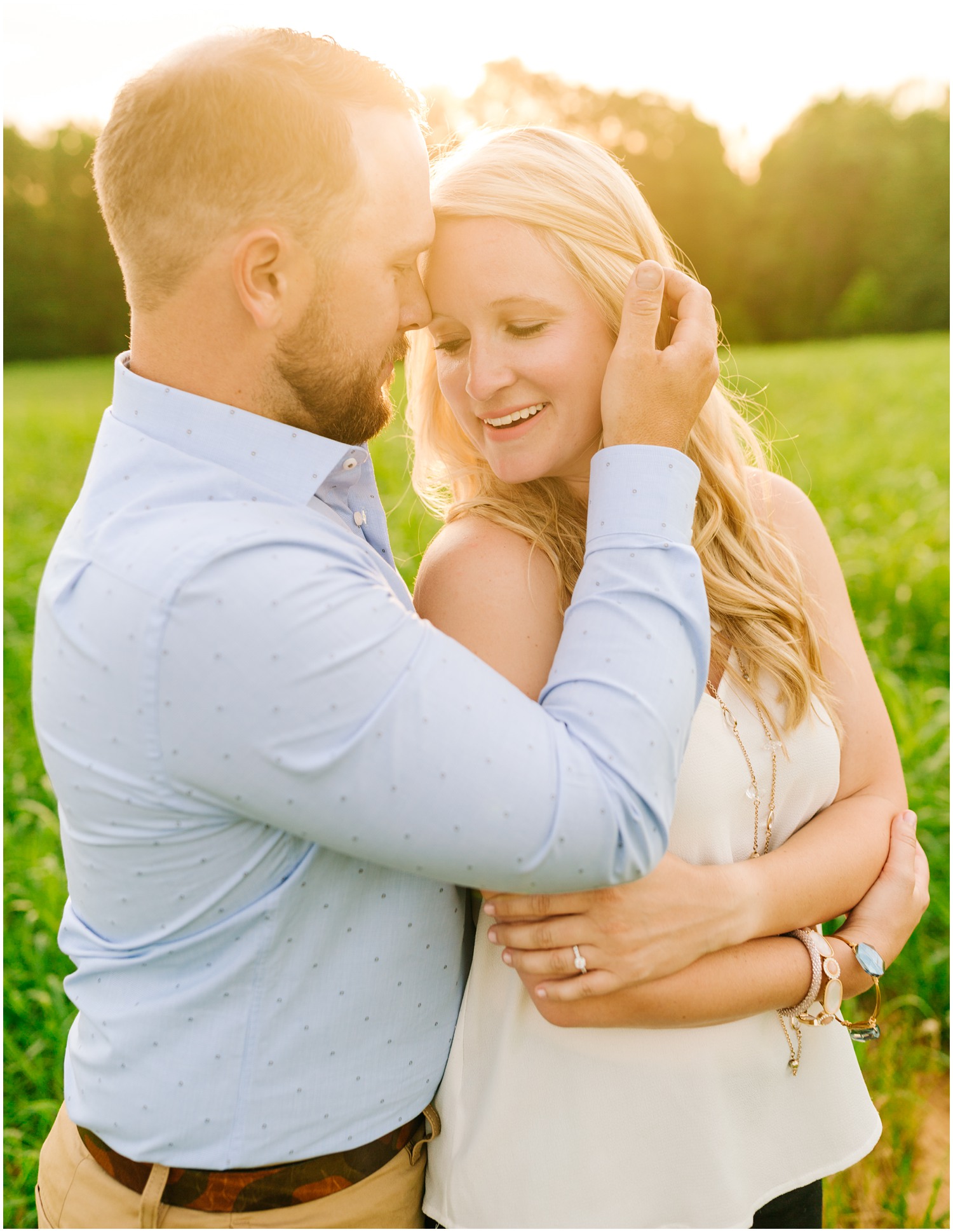 Winston-Salem-Wedding-Photographer_Sunset-Engagement-Session-at-Oakhaven-Properties_Brooke-and-Mike_Pelham-NC_0022.jpg