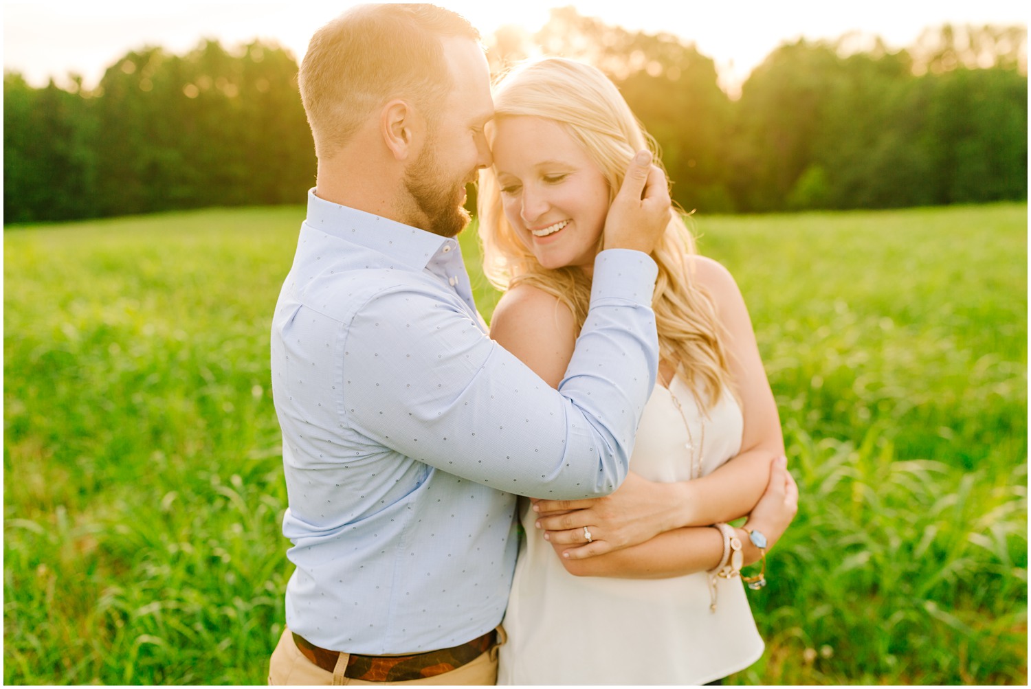 Winston-Salem-Wedding-Photographer_Sunset-Engagement-Session-at-Oakhaven-Properties_Brooke-and-Mike_Pelham-NC_0023.jpg