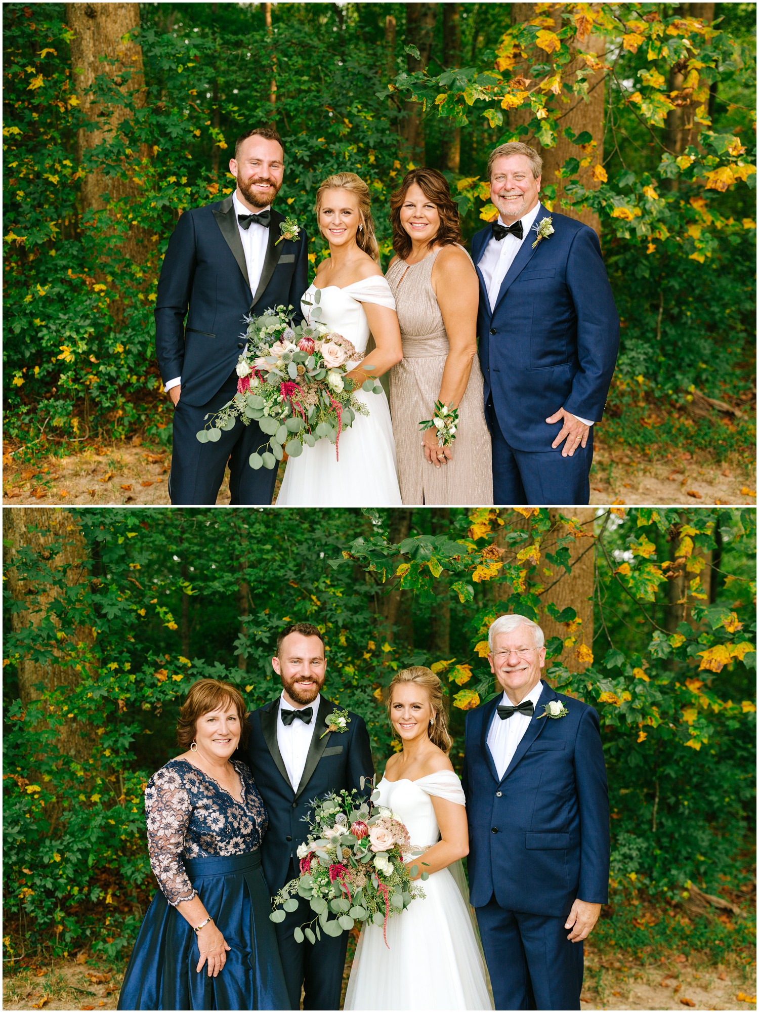 fall wedding family portraits with Chelsea Renay