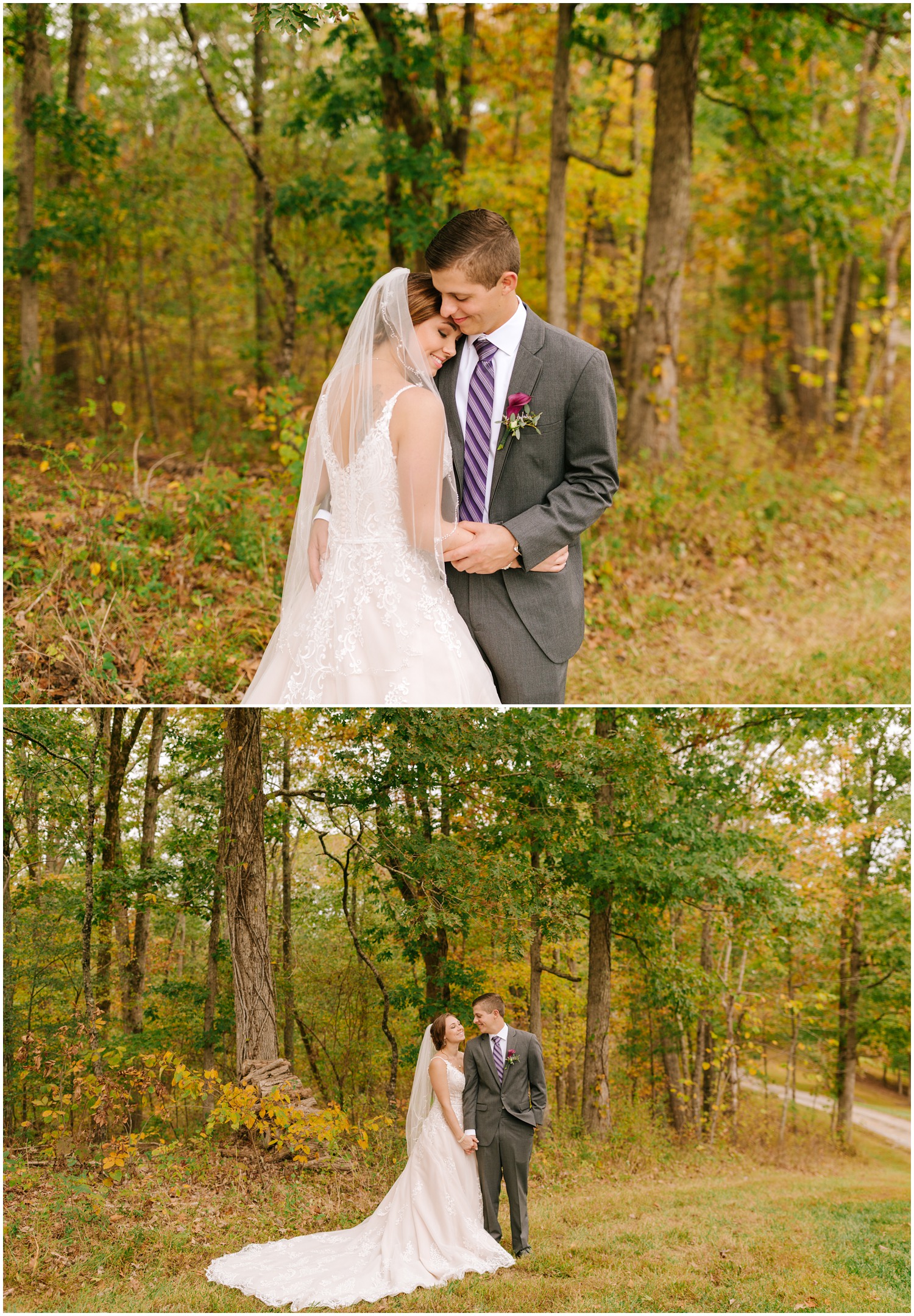 Lewisville NC wedding portraits of bride and groom