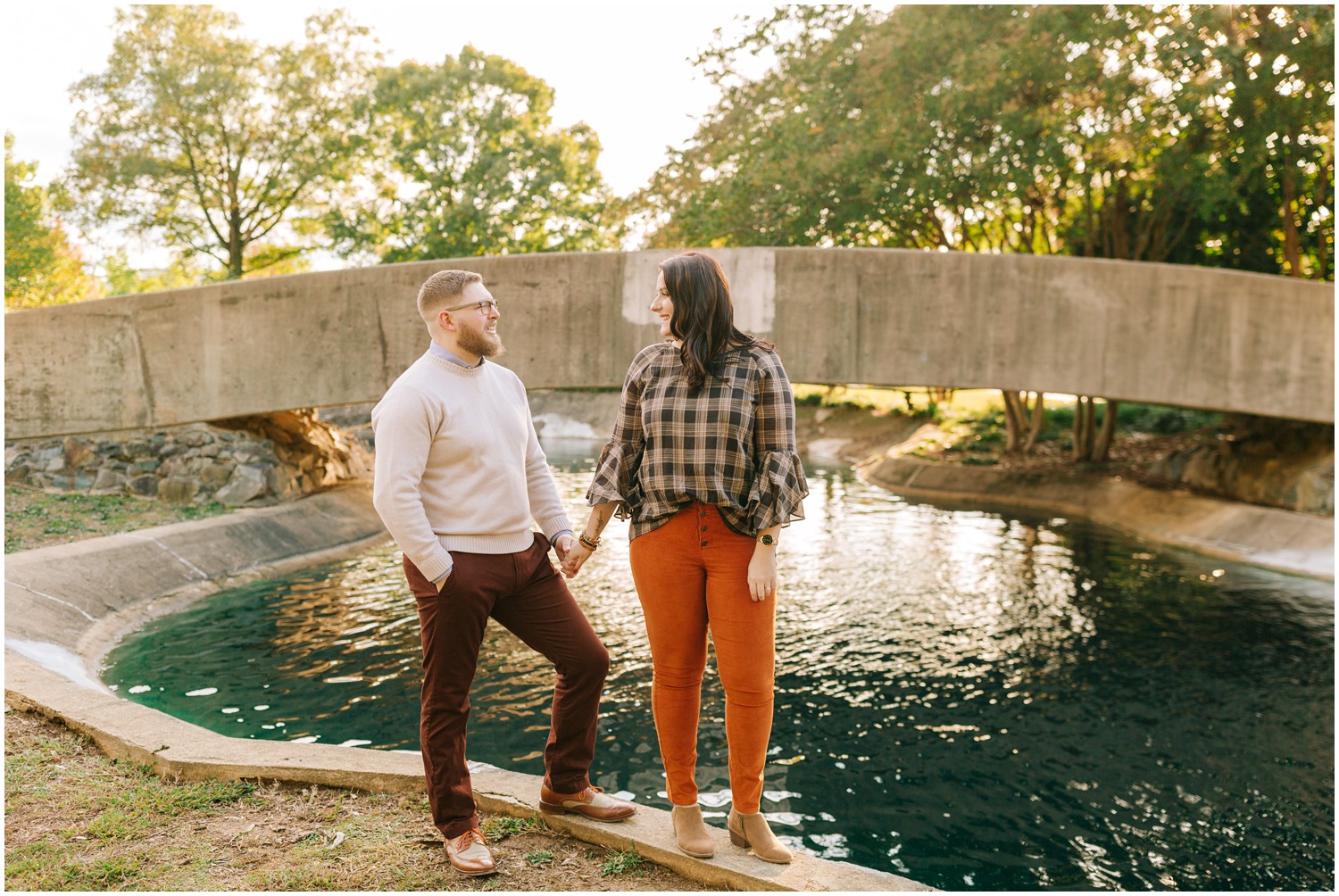 urban engagement session in Charlotte NC during the fall