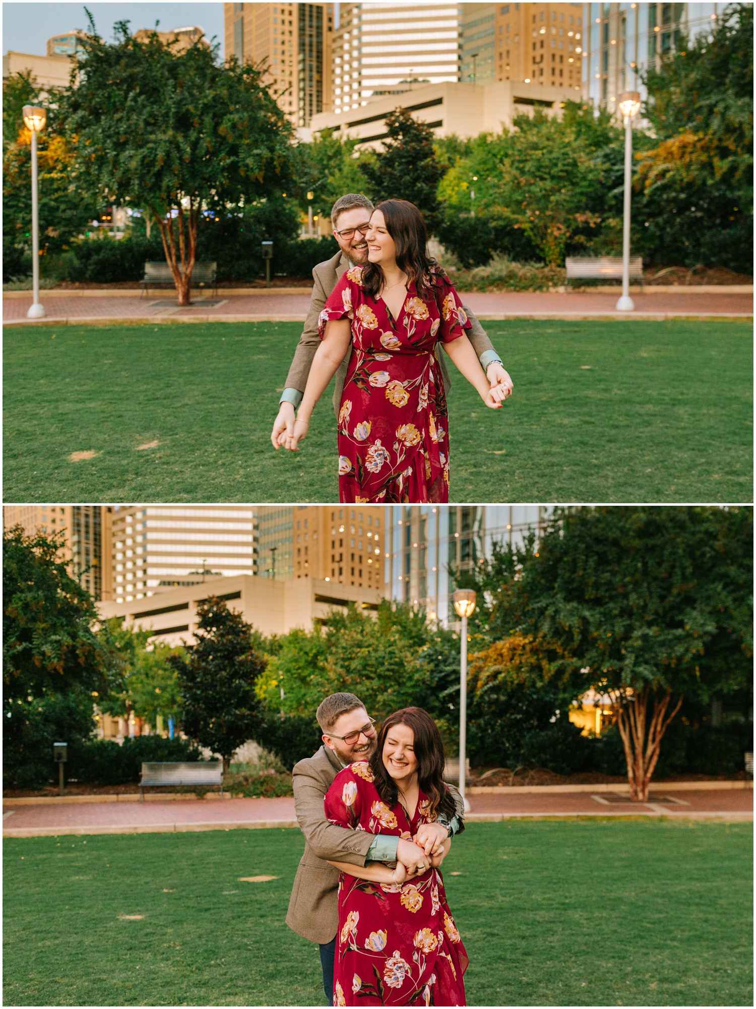 Midtown Park engagement session with Chelsea Renay