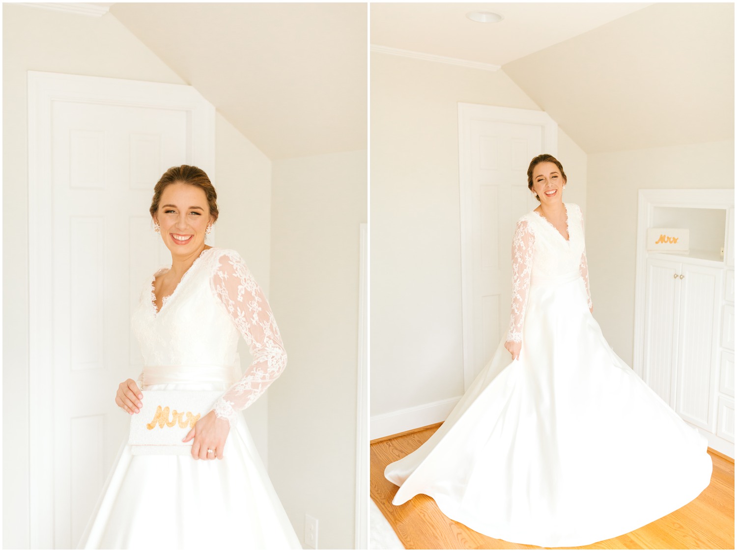 Chelsea Renay Photography photographs NC bride on her wedding day in Greensboro NC