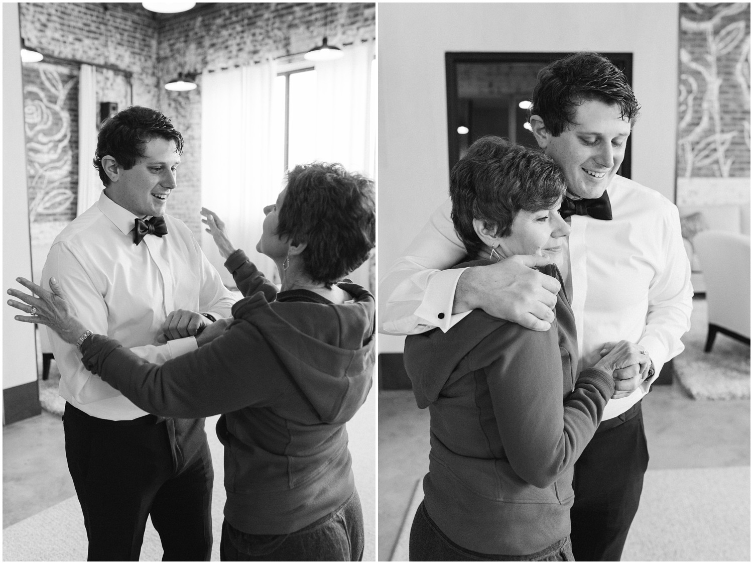 Mother sees son as groom for the first time photographed by Chelsea Renay Photography
