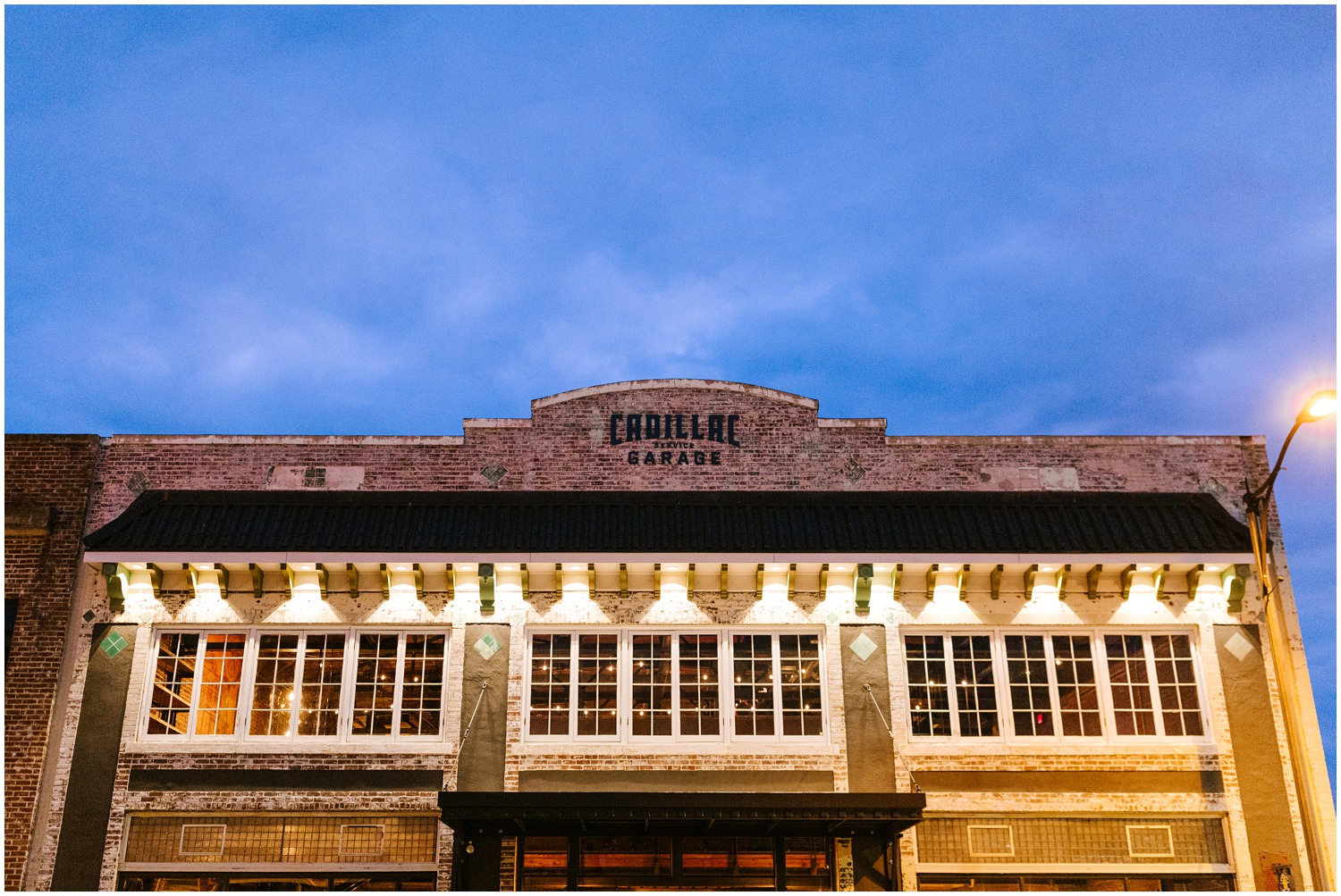 Cadillac Service Garage, a North Carolina wedding venue photographed by Chelsea Renay Photography