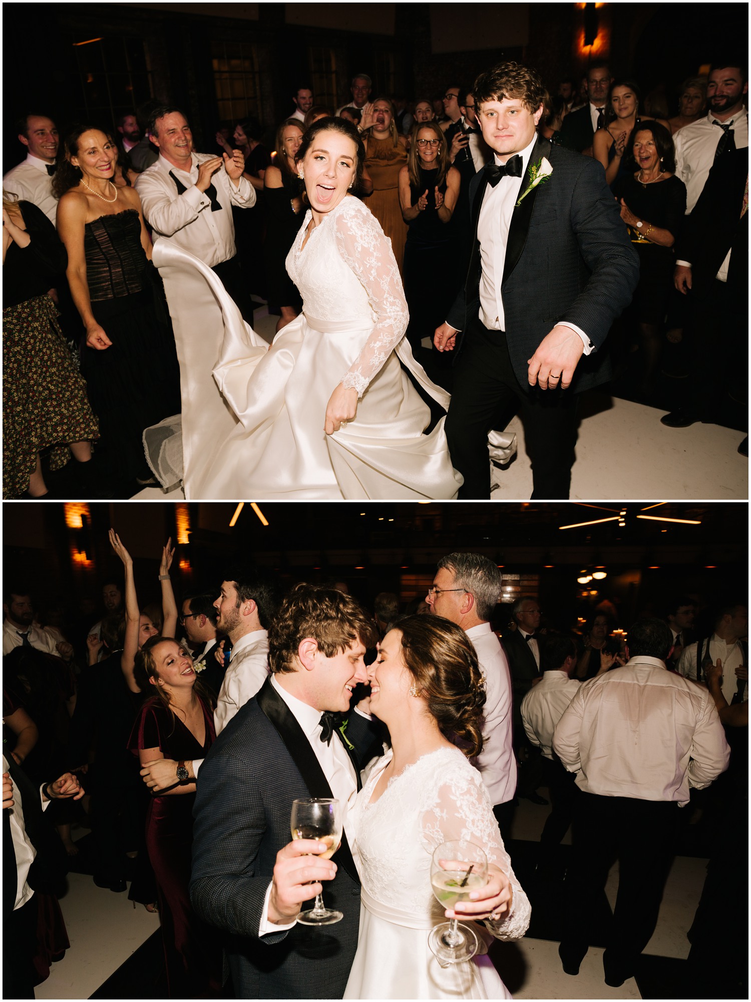 wedding reception moments with bride and groom photographed by Chelsea Renay Photography