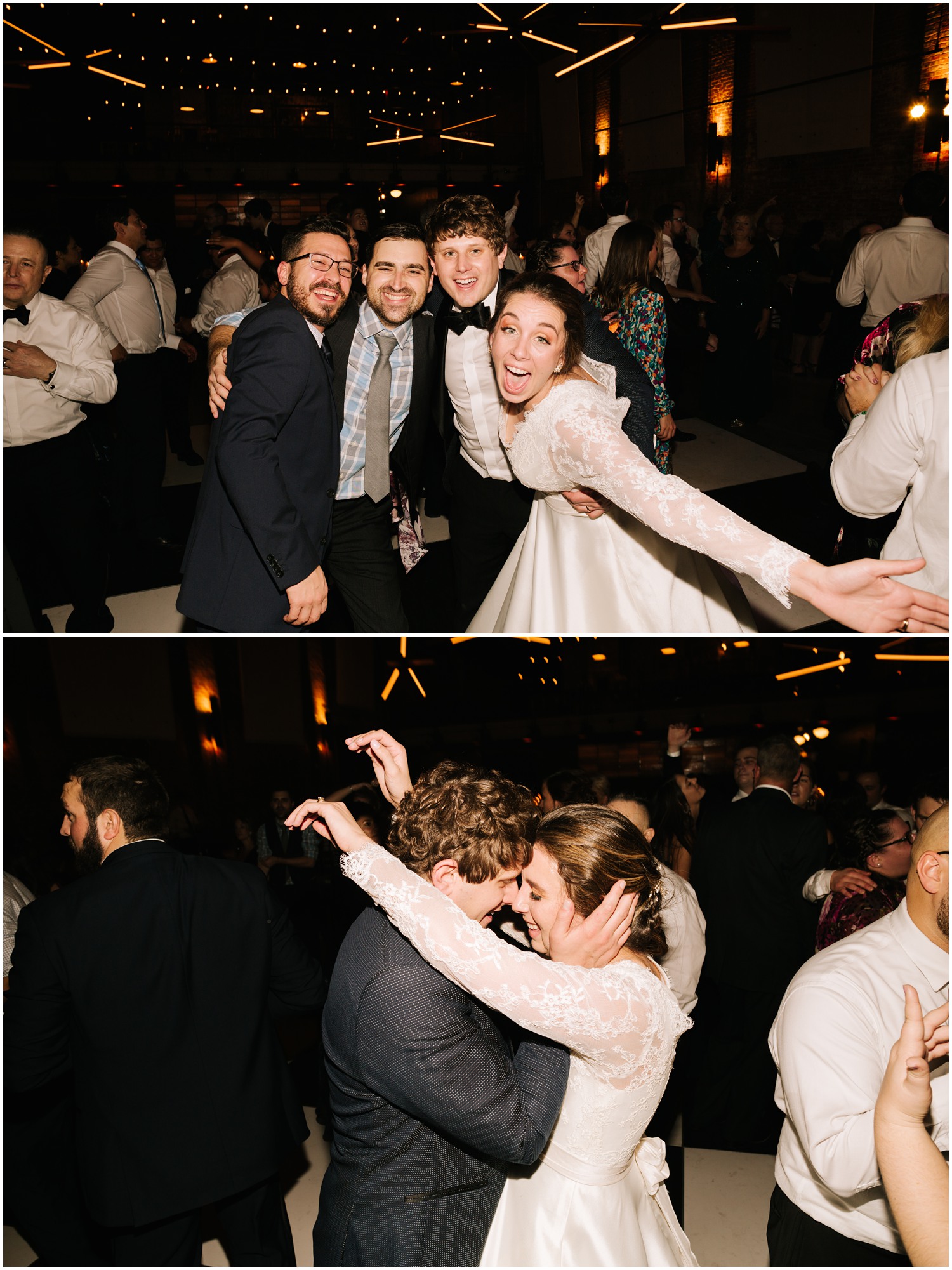 bride and groom dance during wedding reception photographed by Chelsea Renay Photography