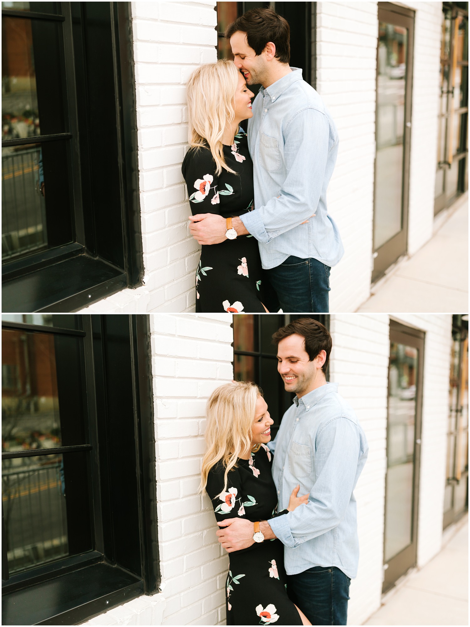 Downtown Raleigh Engagement Session photographed by NC wedding photographer Chelsea Renay
