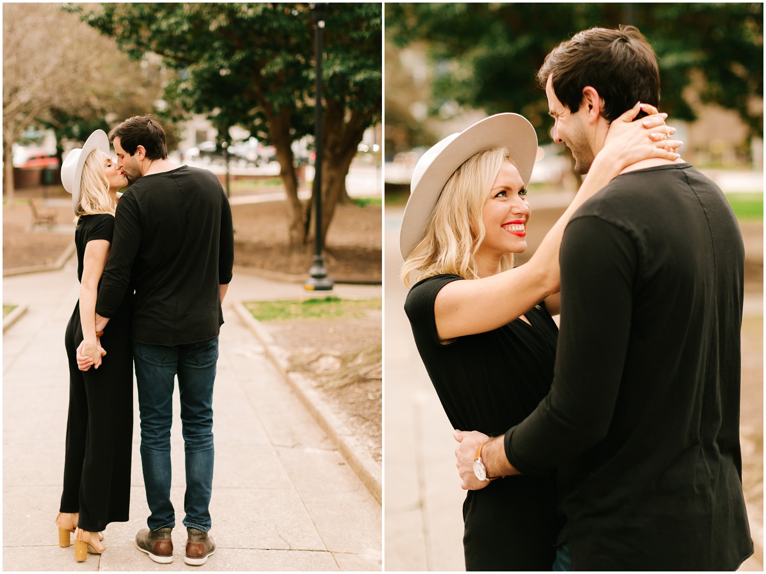 North Carolina couple poses for Chelsea Renay in Raleigh NC