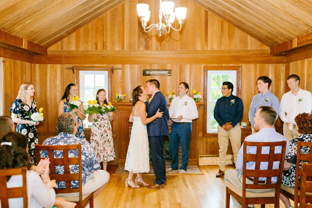 laidback and casual Ocracoke Island wedding