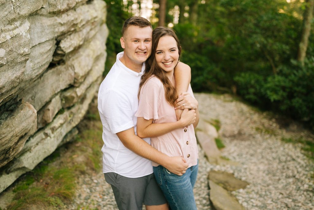 engagement session in North Carolina with Chelsea Renay