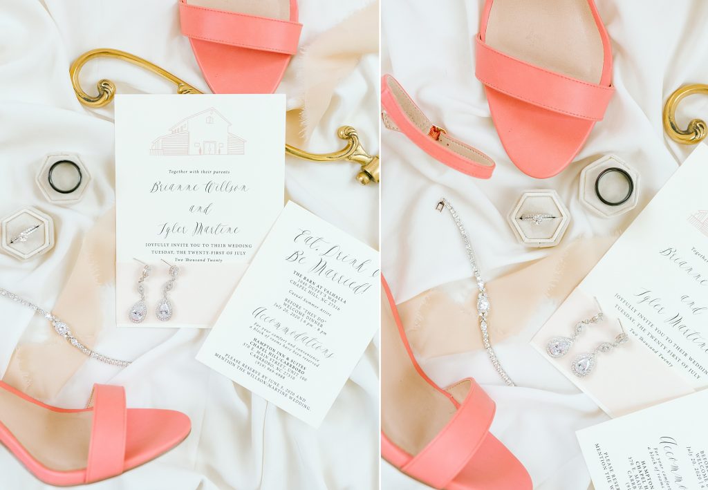 summer wedding day details in New Jersey