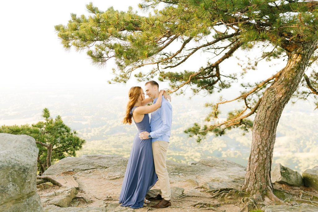 engagement session in North Carolina state park with Chelsea Renay