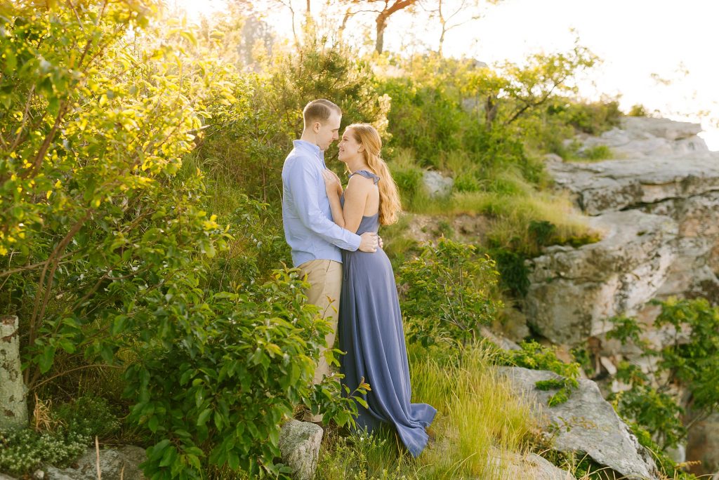 engagement photos in North Carolina with Chelsea Renay