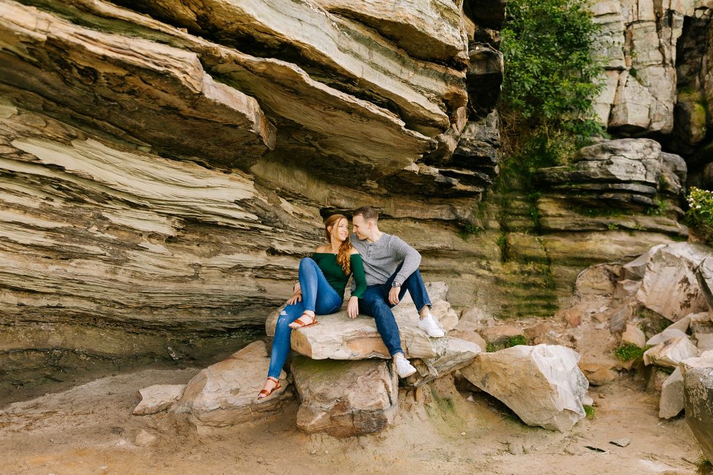 engagement session in North Carolina with Chelsea Renay