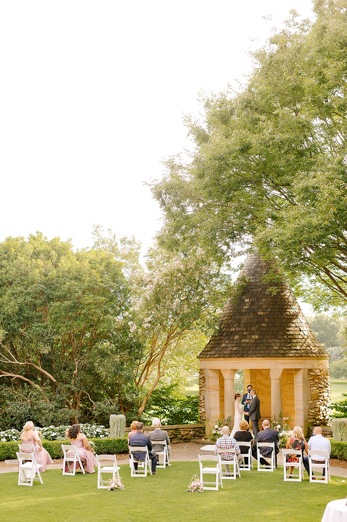 Graylyn Estate wedding ceremony