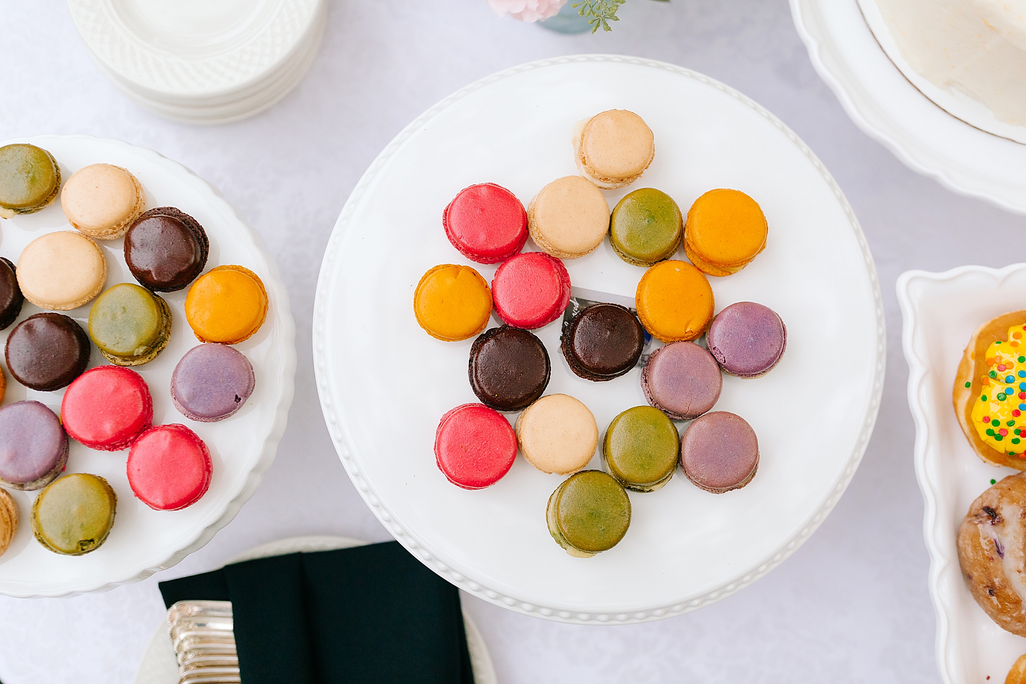 macaroons for NC wedding reception