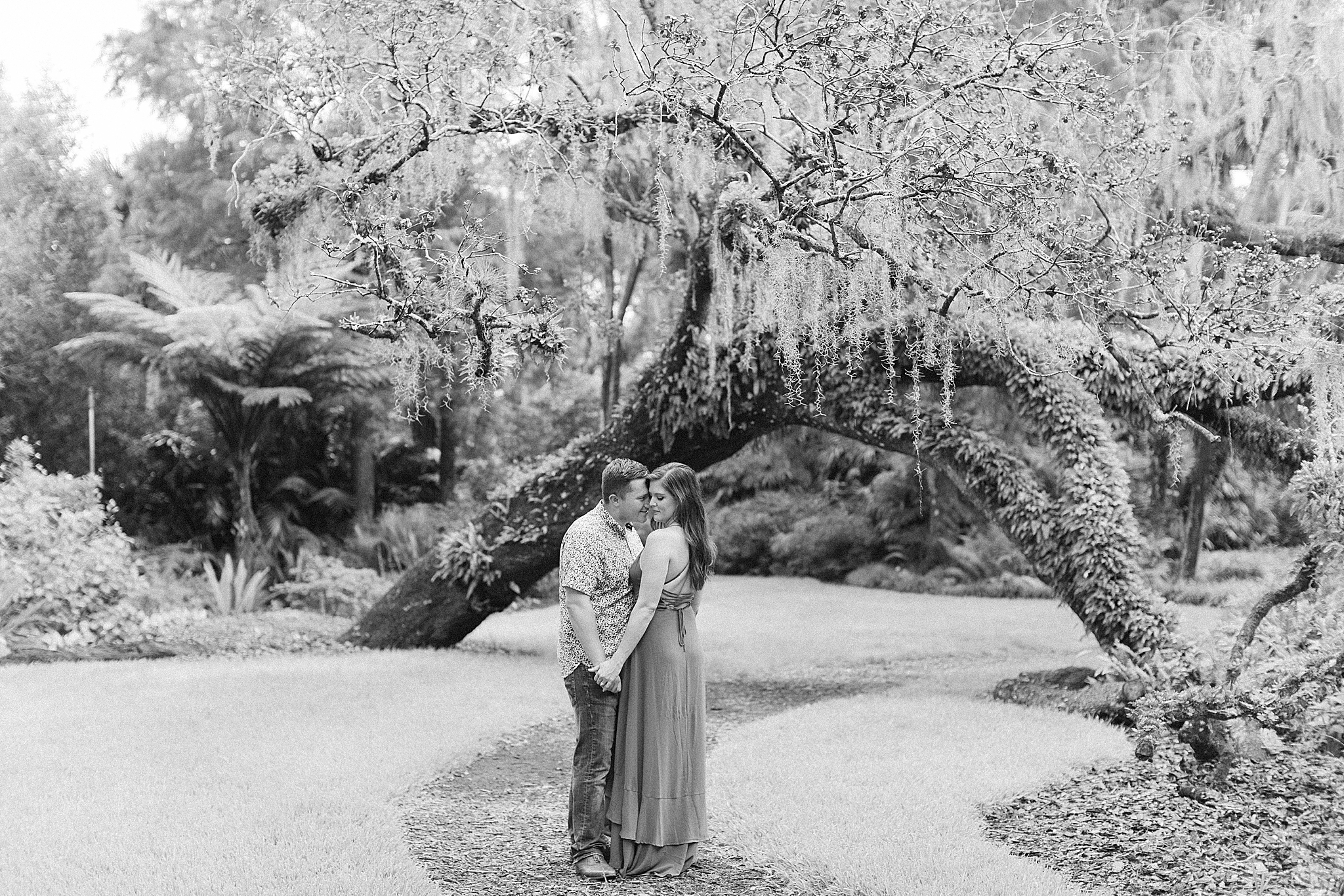 Bok Tower engagement session in Florida