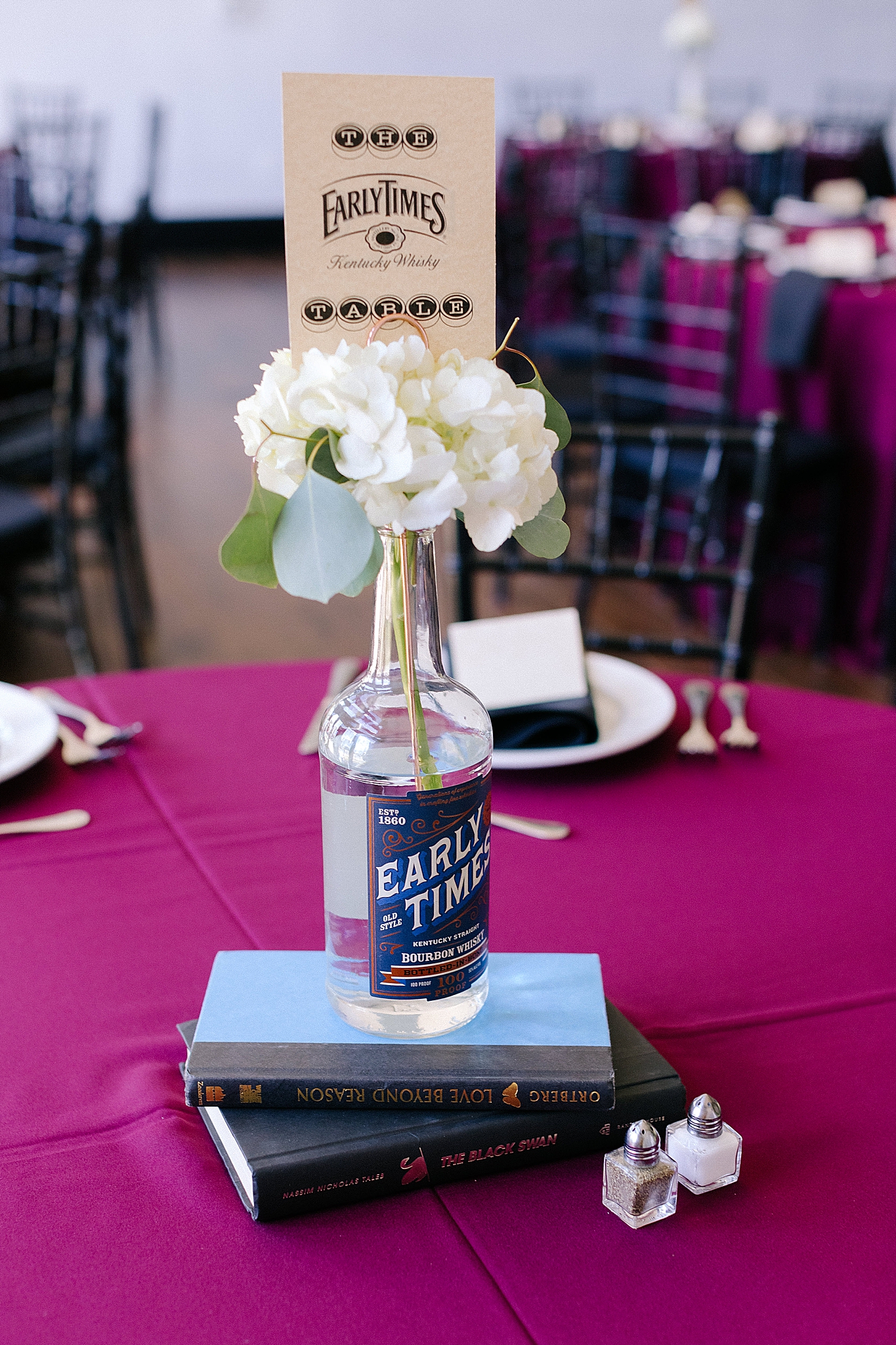 centerpieces for jewel toned Southern Charm Events wedding