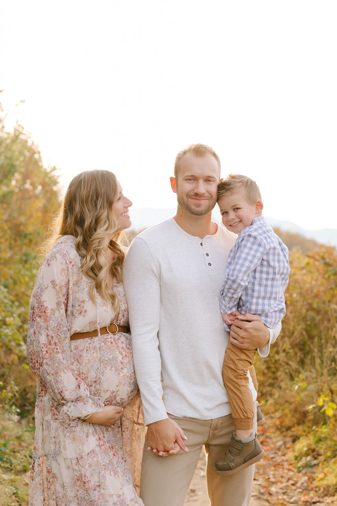 Max Patch maternity session in Asheville
