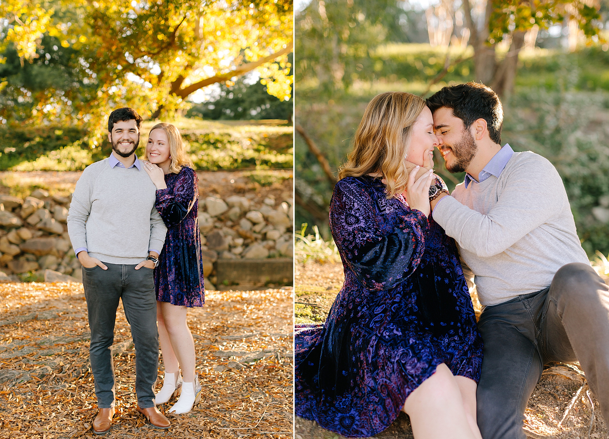 engagement session in Pullen Park with Chelsea Renay