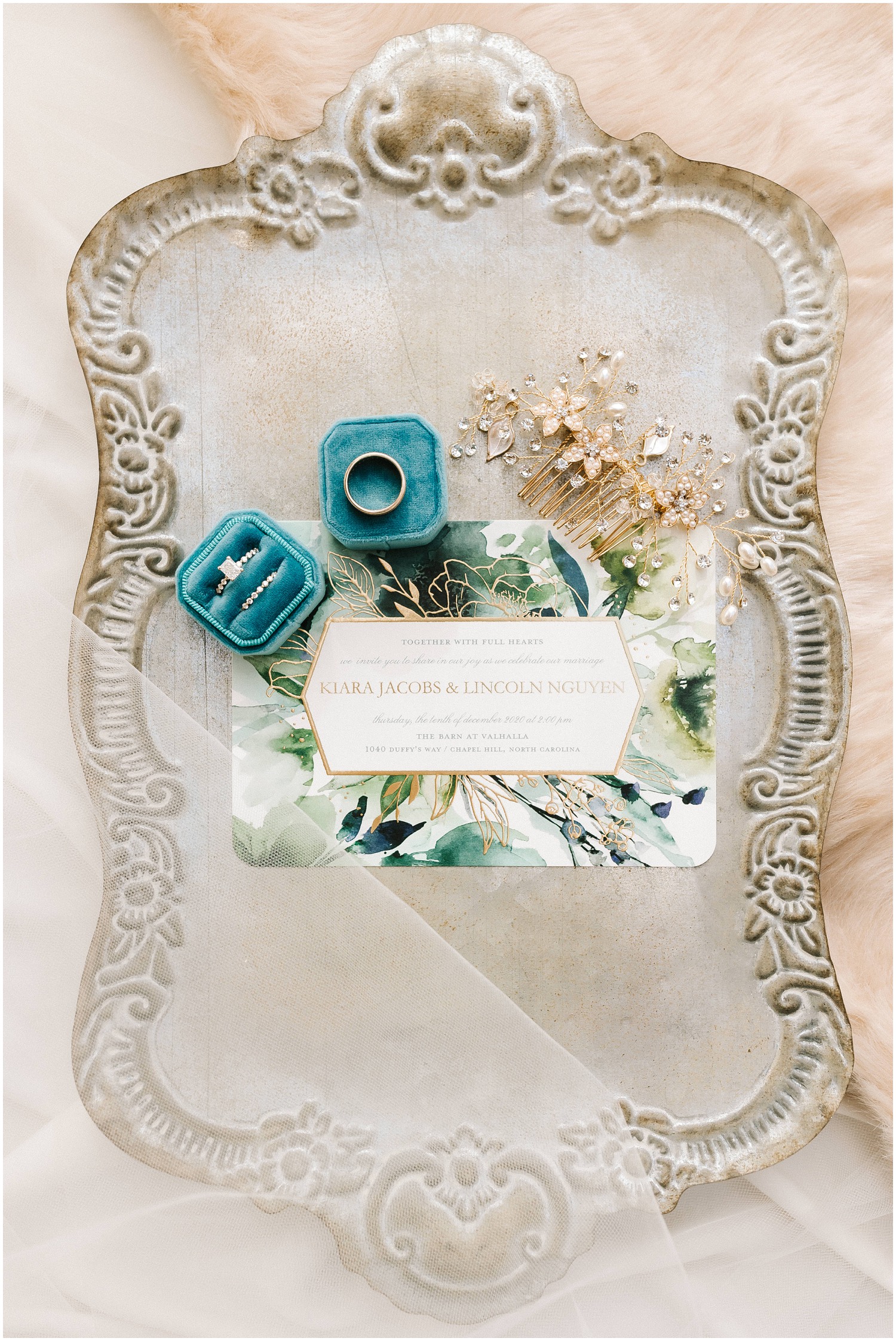 Wedding Details at The Barn at Valhalla in Raleigh, NC by Winston Salem Photographer Chelsea Renay