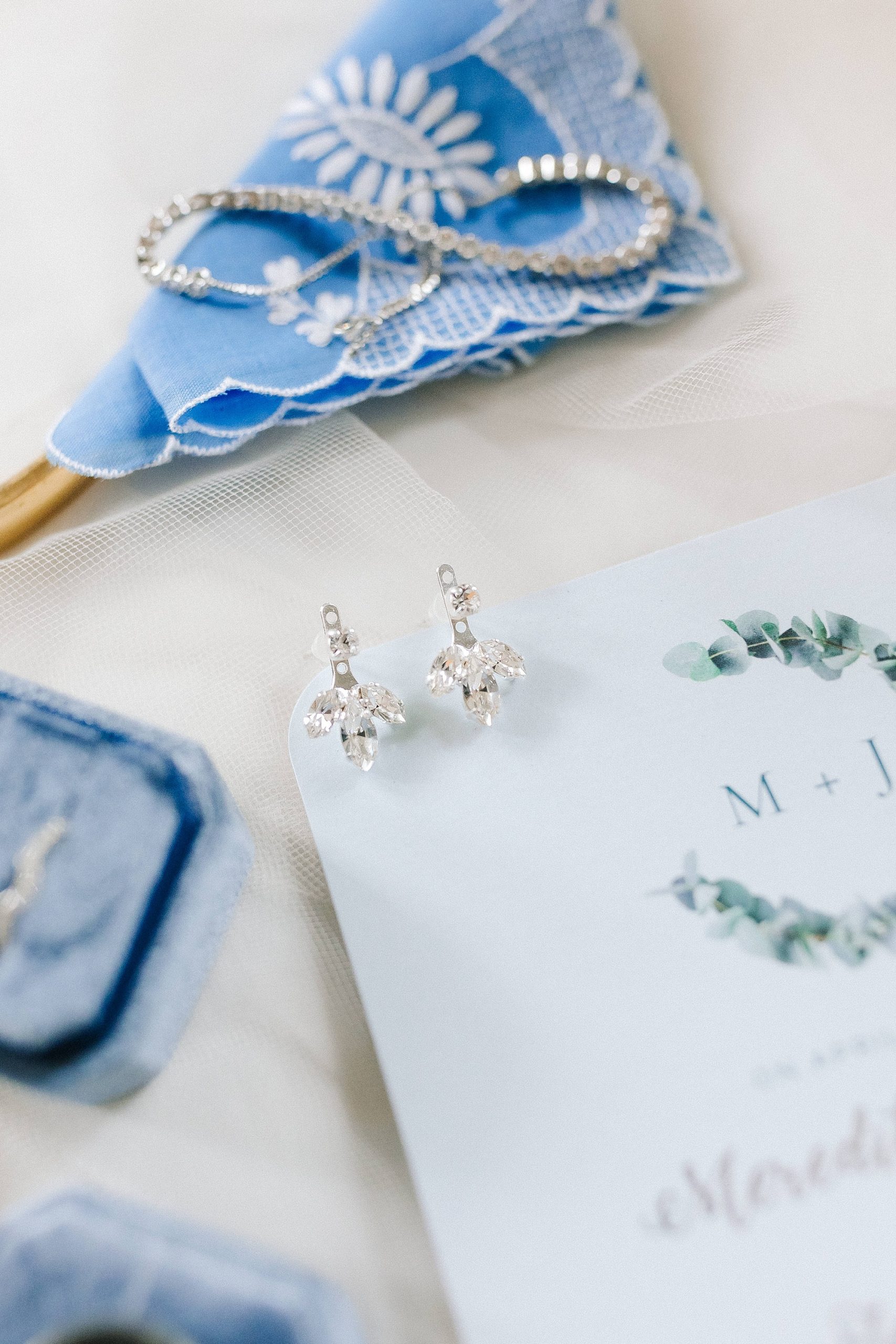 bride's jewelry for NC elopement in Asheville 