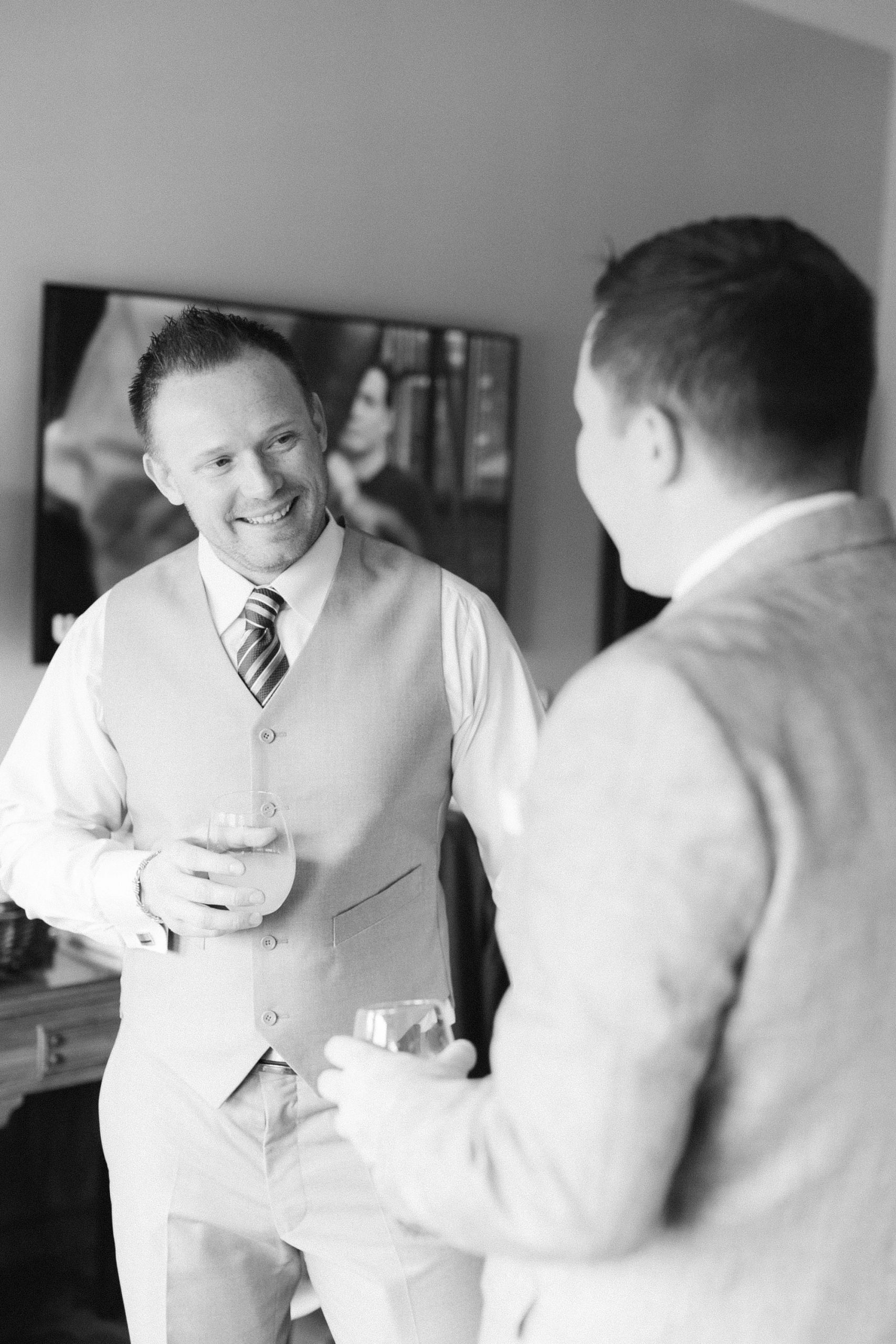 groom prepares for elopement with brother 