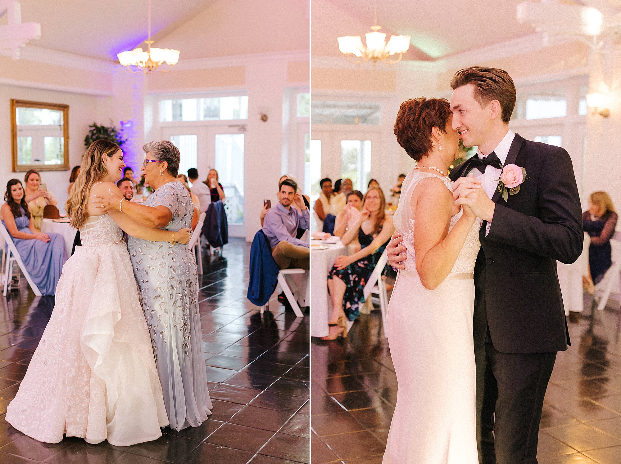 parent dances during FL wedding reception