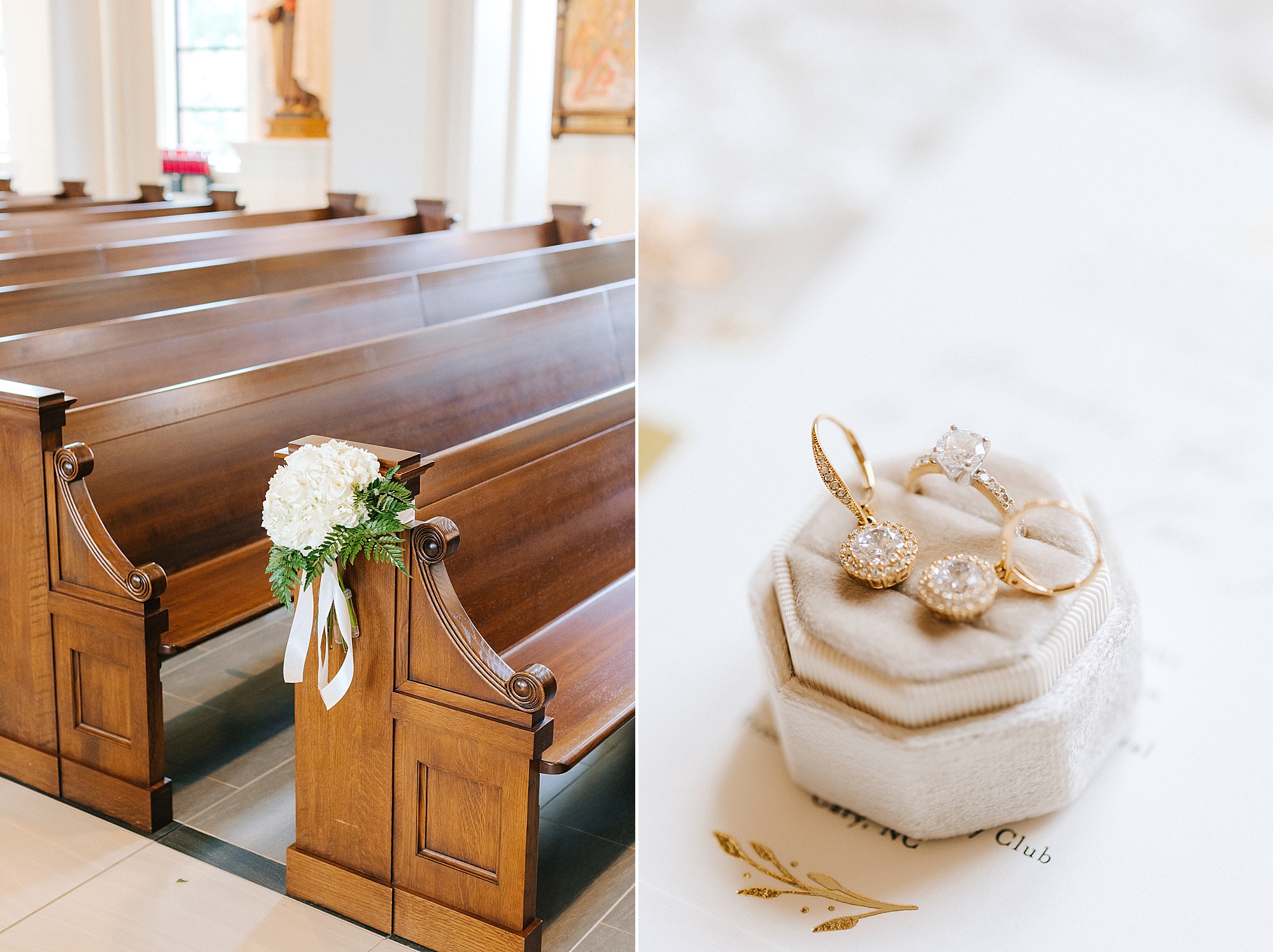 details for traditional church wedding in Raleigh NC